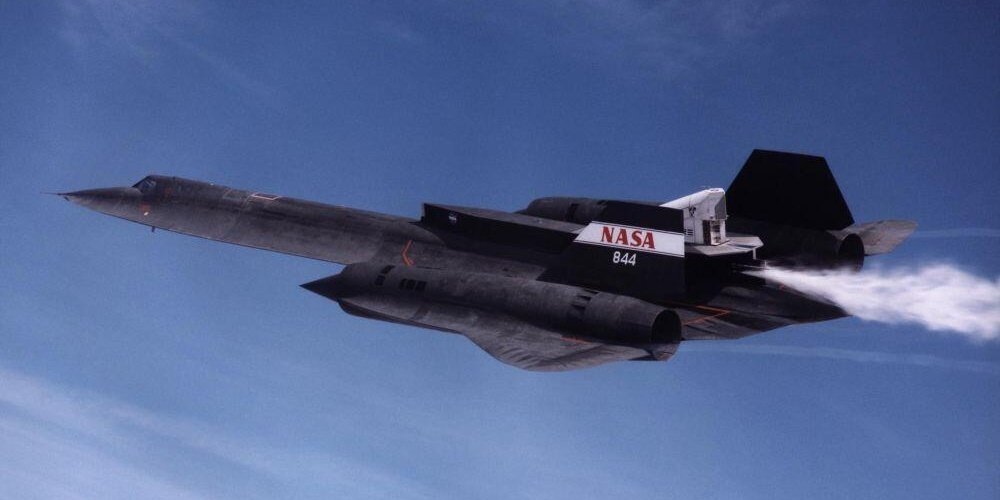 NASA 844 SR-71 Blackbird at NASA’s Armstrong Flight Research Center