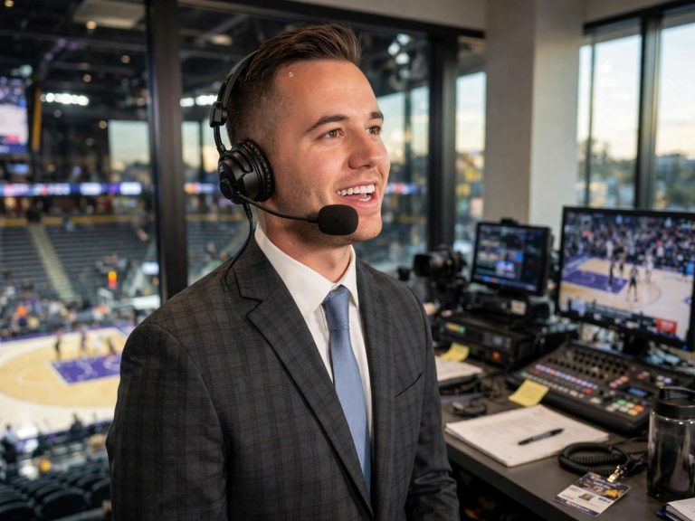 Braiden Bell, former Portland Trail Blazers television play-by-play broadcaster