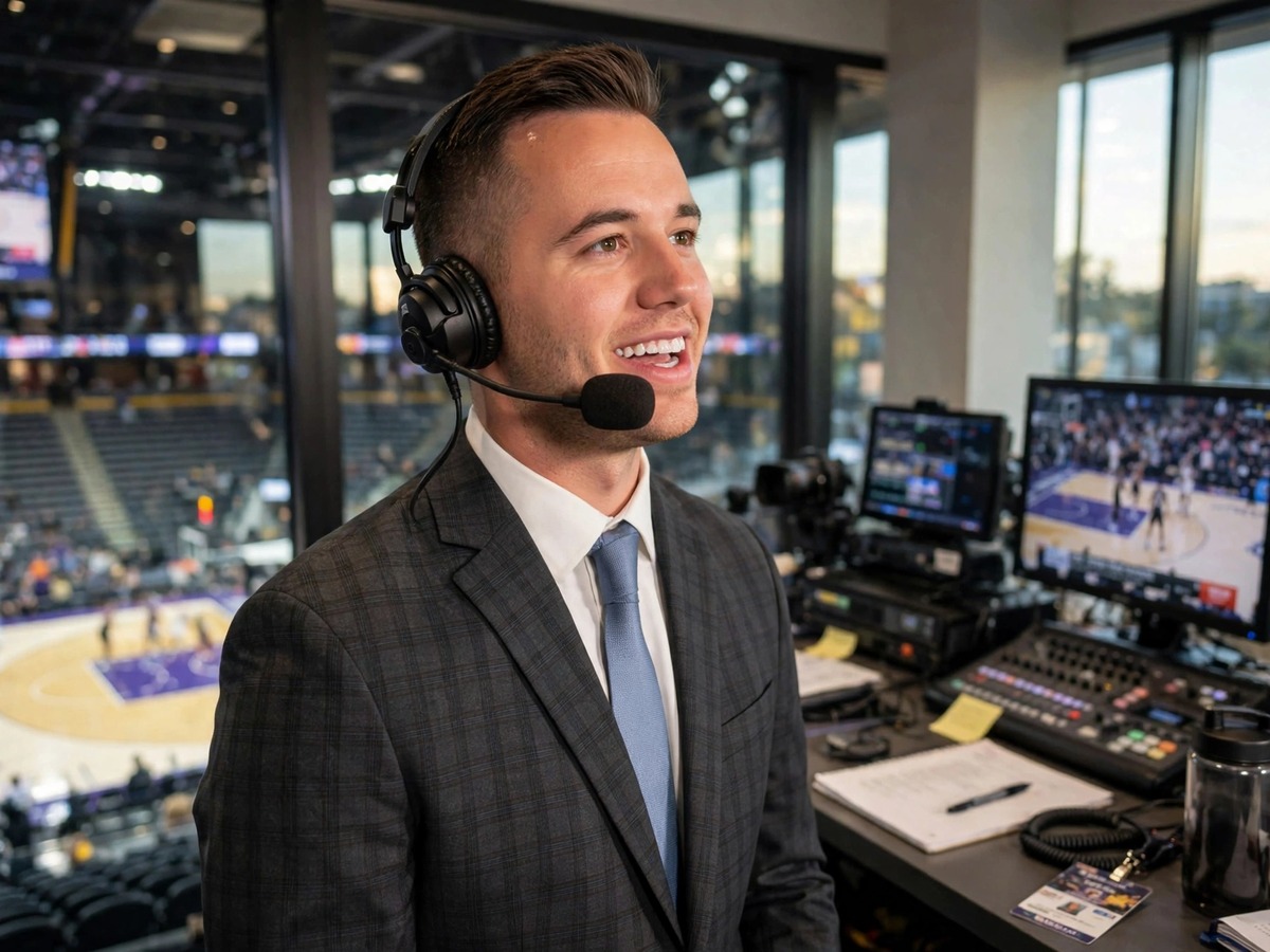 Braiden Bell, former Portland Trail Blazers television play-by-play broadcaster